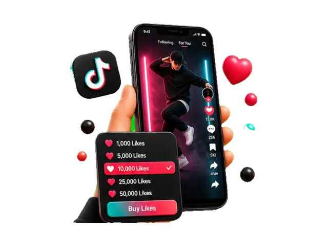 Lajky TikTok 1