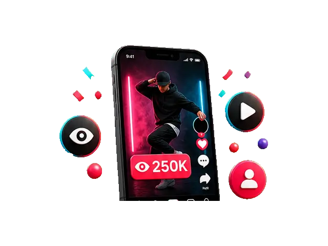 Zhlédnutí TikTok 5