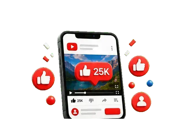 Lajky YouTube 5
