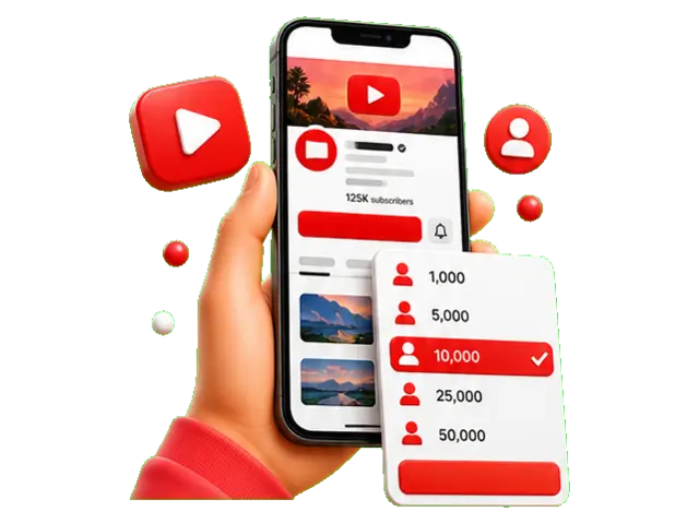 Odběratelé YouTube 1